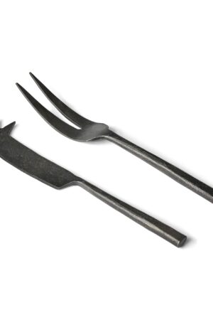 Sigma Brushed Fork Knife Set