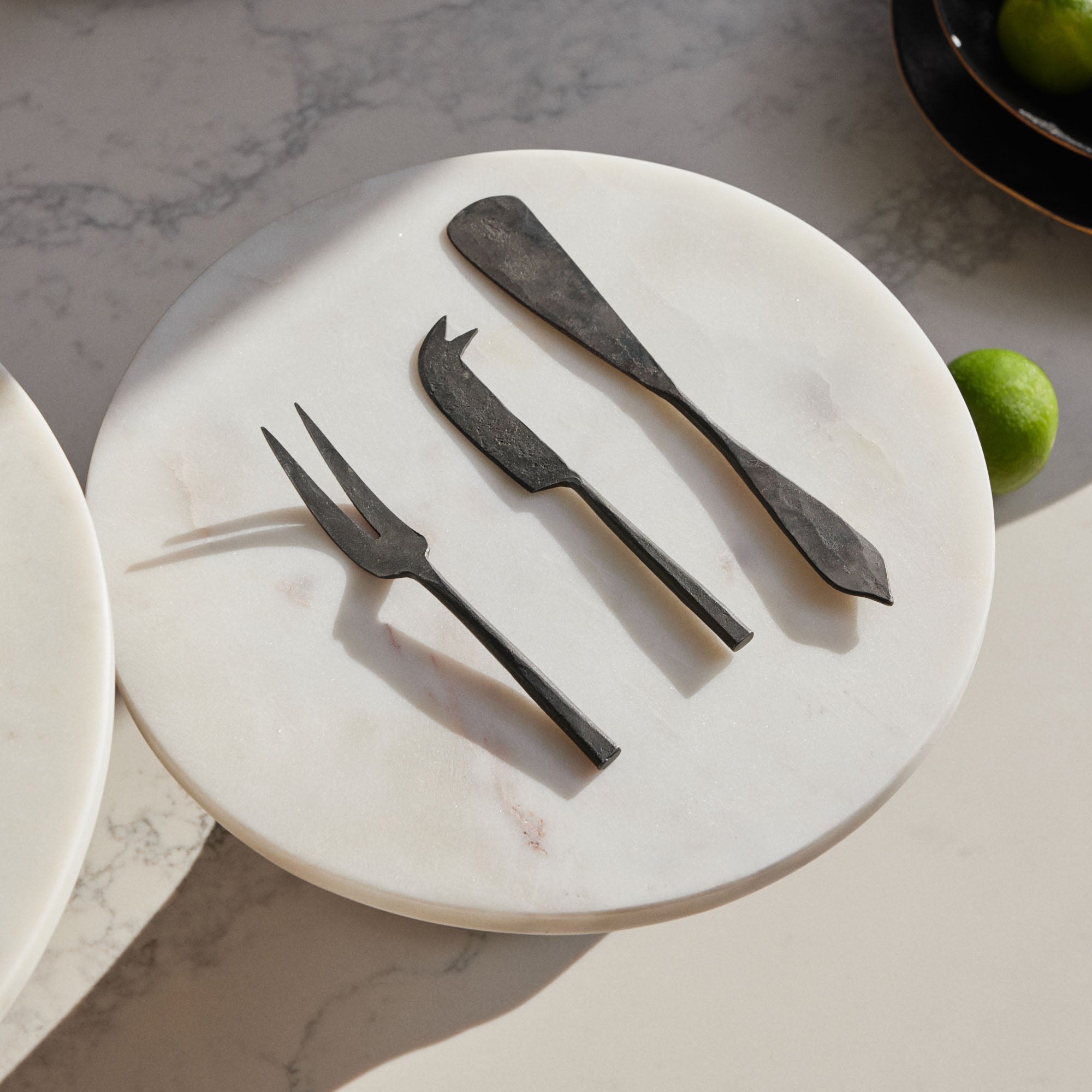 Sigma Brushed Fork Knife Set - Image 2